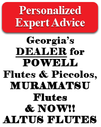 Georgia�s DEALER for POWELL Flutes & Piccolos,  MURAMATSU Flutes & NOW!! ALTUS FLUTES